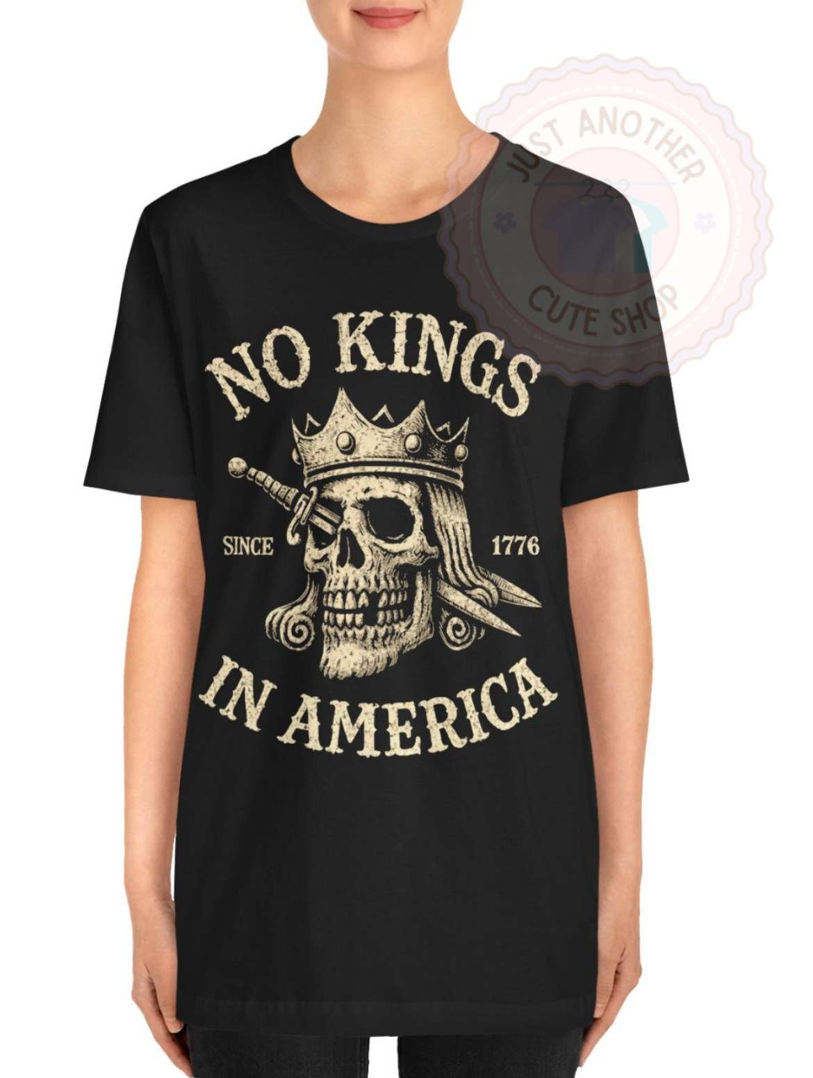 No Kings In America T-Shirt ✩ USA Protest Shirt Anti-Authoritarian ✩ Anti-Trump! gallery