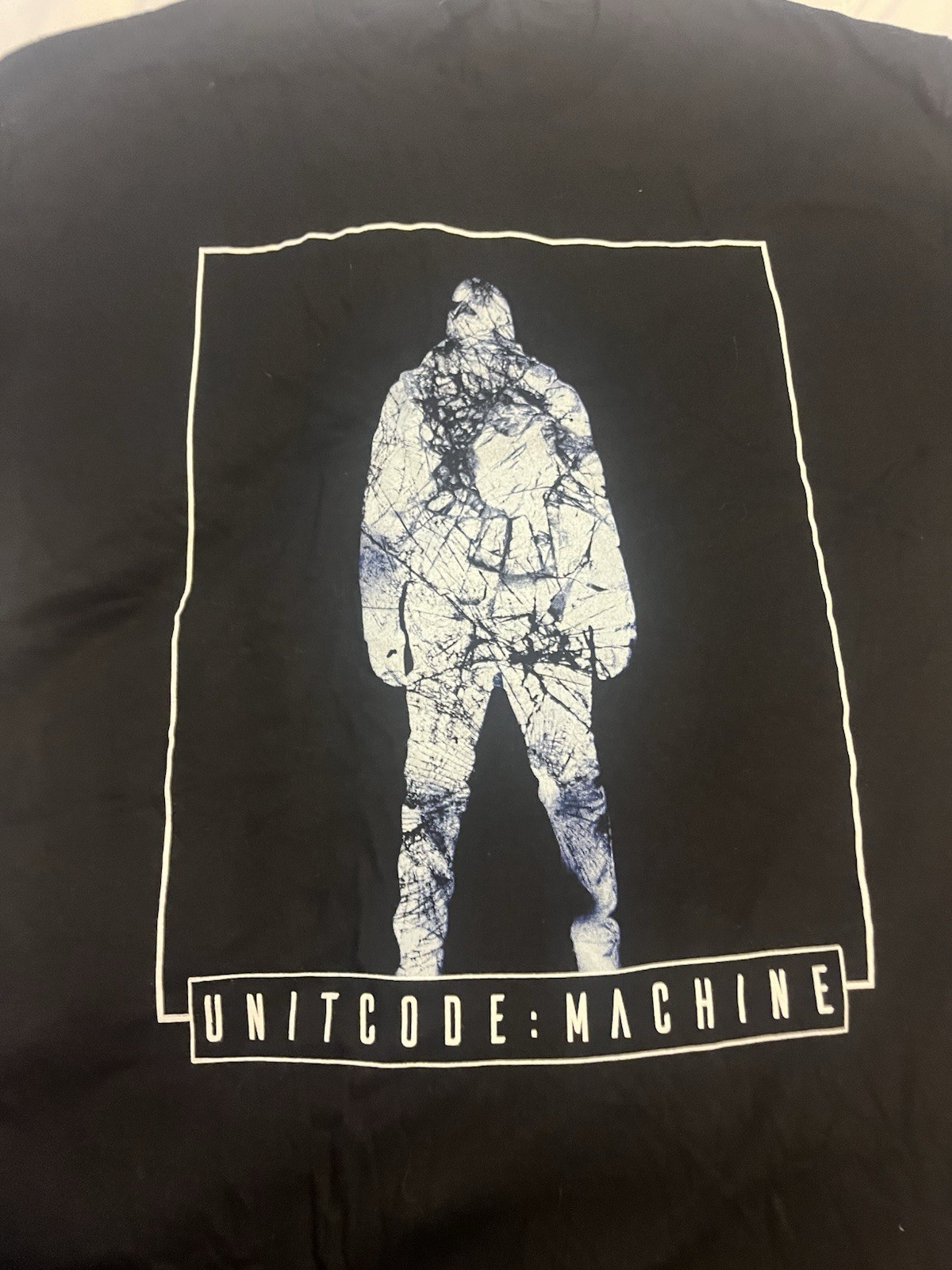 Unitcode: Machine Concert shirt Black Graphic Tee Mens L Double-Sided gallery