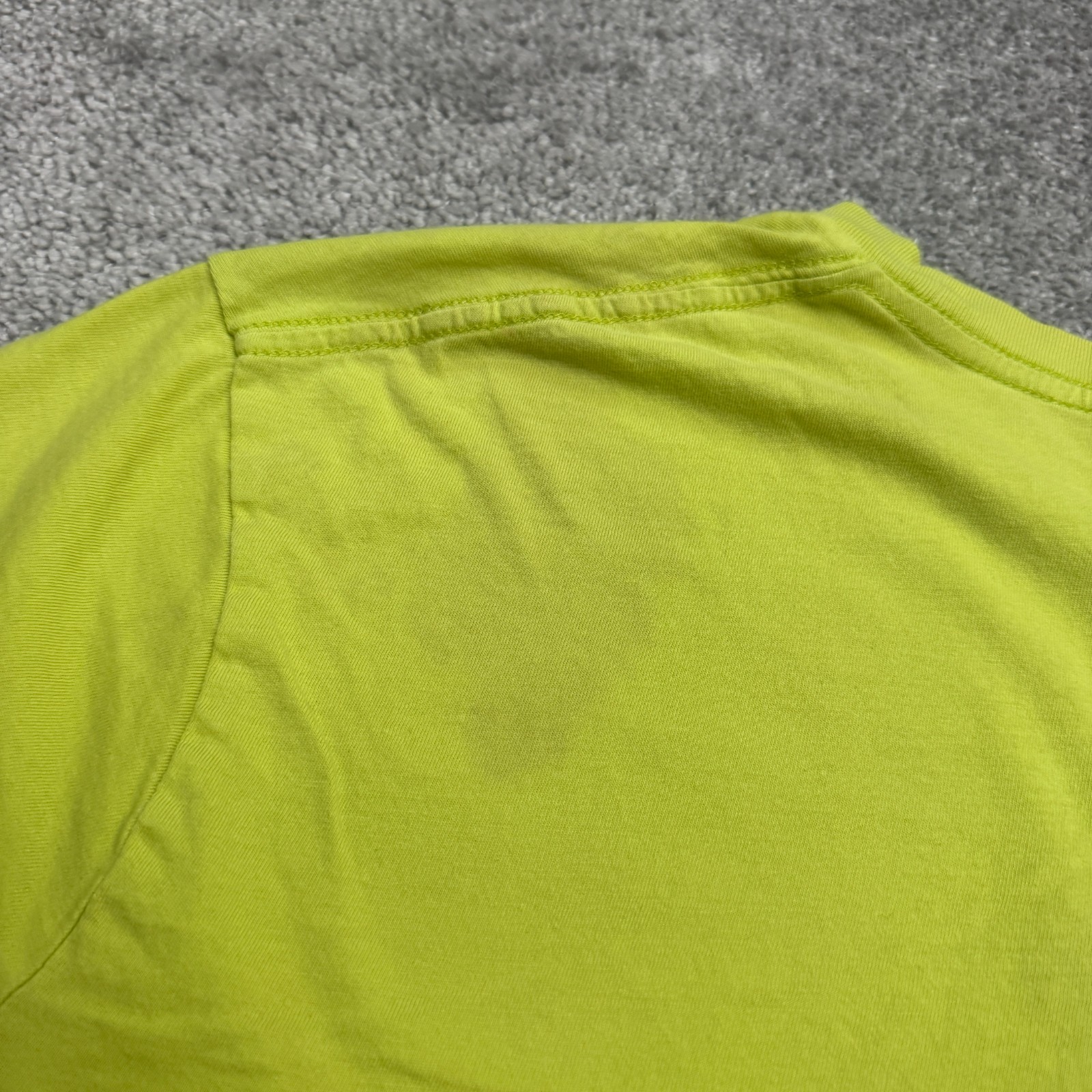 Cotton On Graphic Tee Men M/L Lime Green Tupac Shakur Embroidered Hip Hop Cotton gallery
