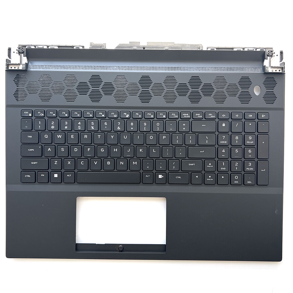 New For Alienware M18 R1 Palmrest With Backlit Keyboard 08DHR1 0MVCNK