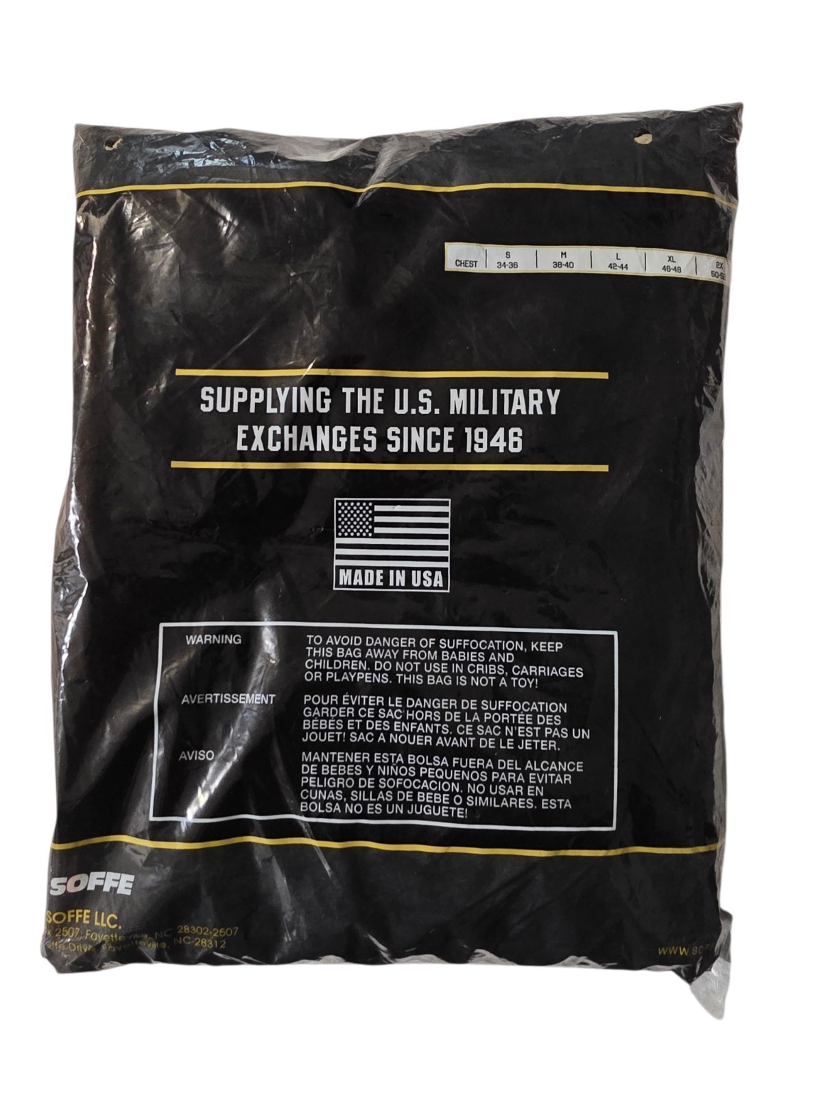 NEW XL Soffe 50/50 Military US Army USAF/T-Shirt Undershirt 3-Pack - OCP Tan 499 gallery