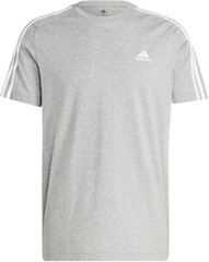 NEW Adidas Men’s Essentials Single Jersey 3-Stripes Tee – Size Medium