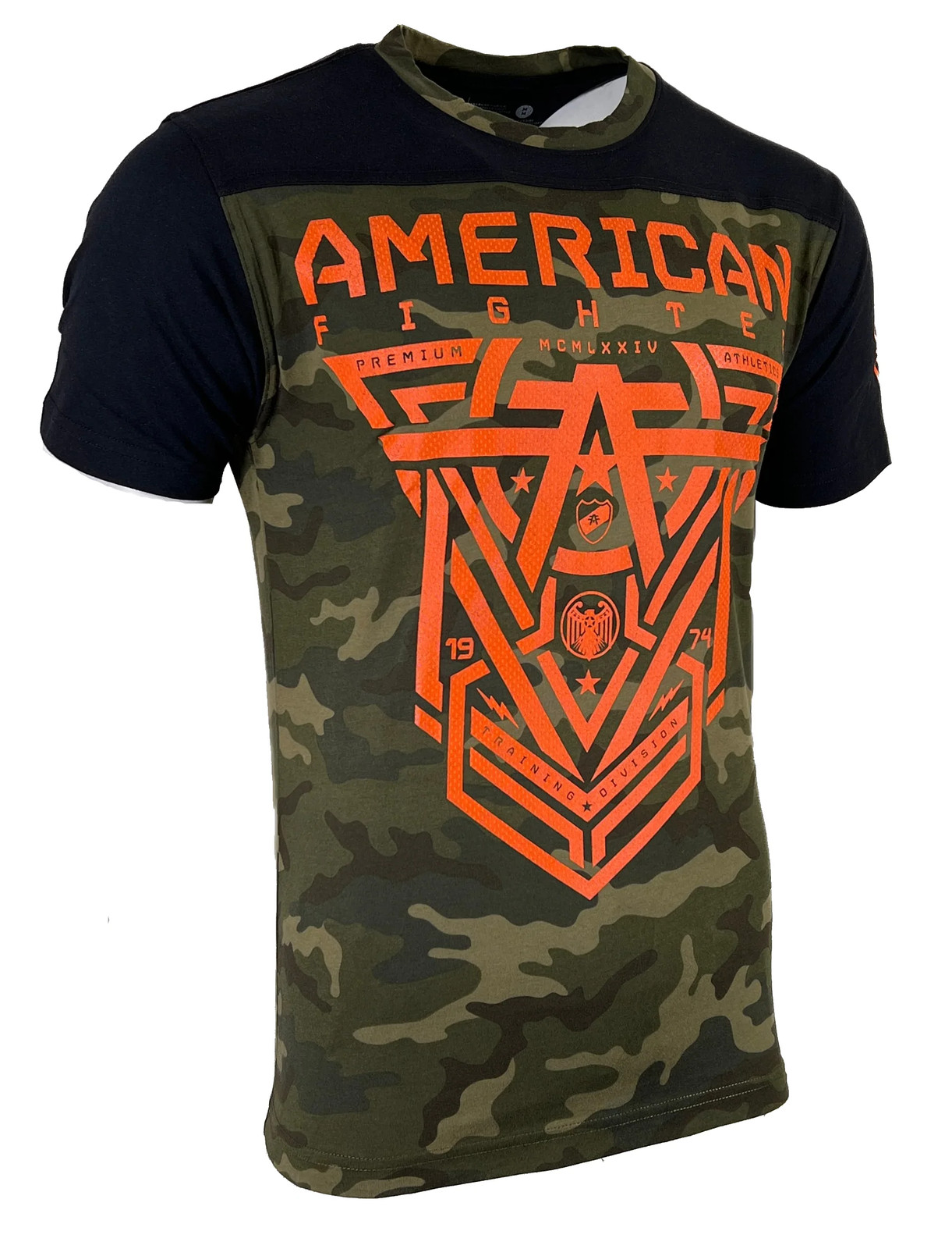 AMERICAN FIGHTER Men's T-shirt GLOVER Athletic Military Green XS-4XL gallery