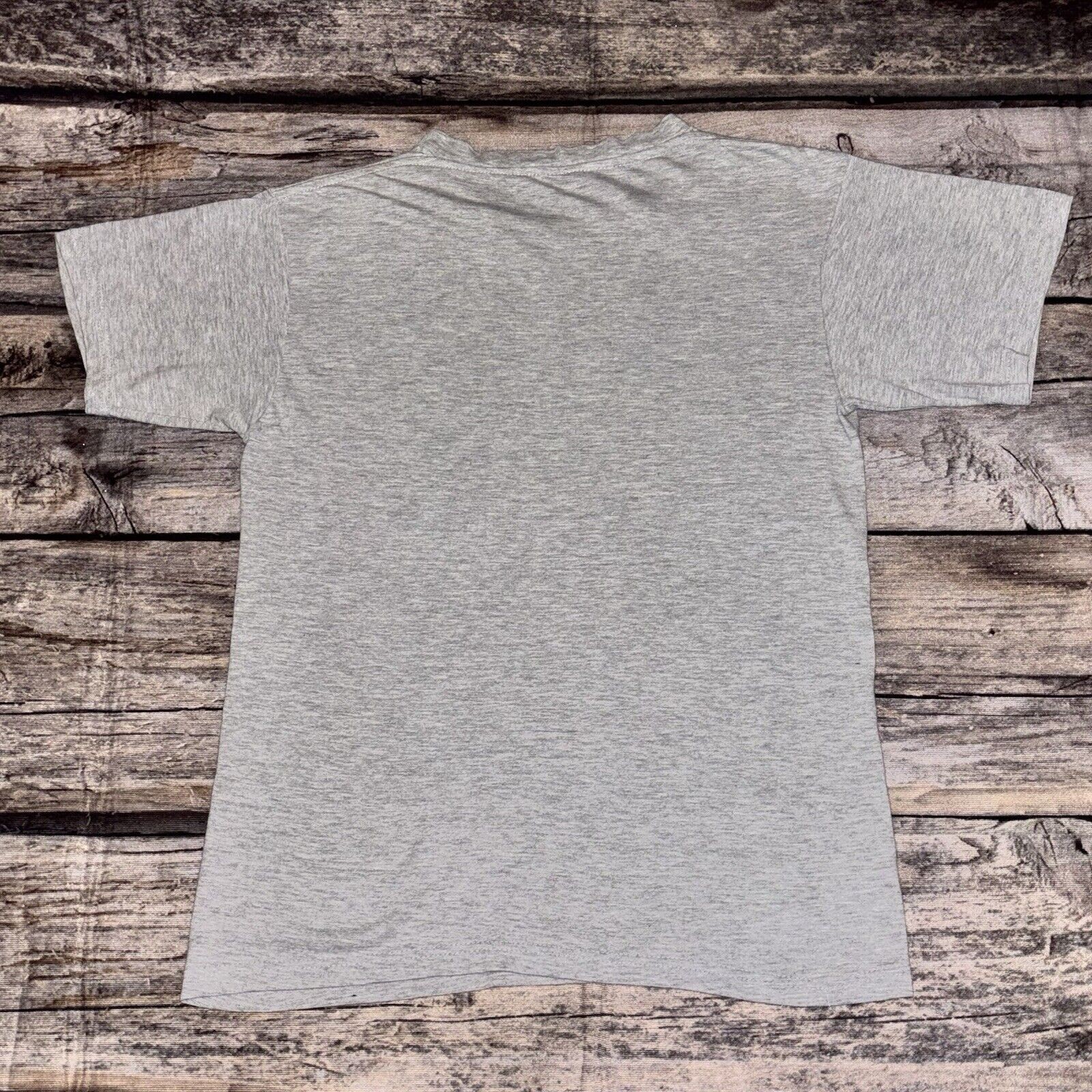 Vintage The Great Wall Of Beijing China Asia Art Tee Size Medium Gray gallery