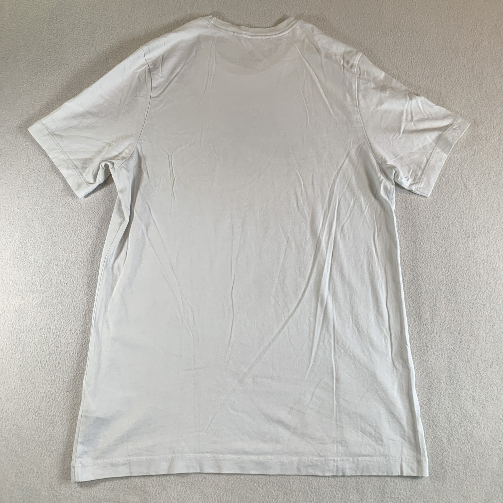 Nike Air Force 1 T Shirt Mens Large White Blue Logo gallery