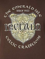 Traditional Craft Limited Chocolate Ireland the Emerald Isle Mens T-Shirt