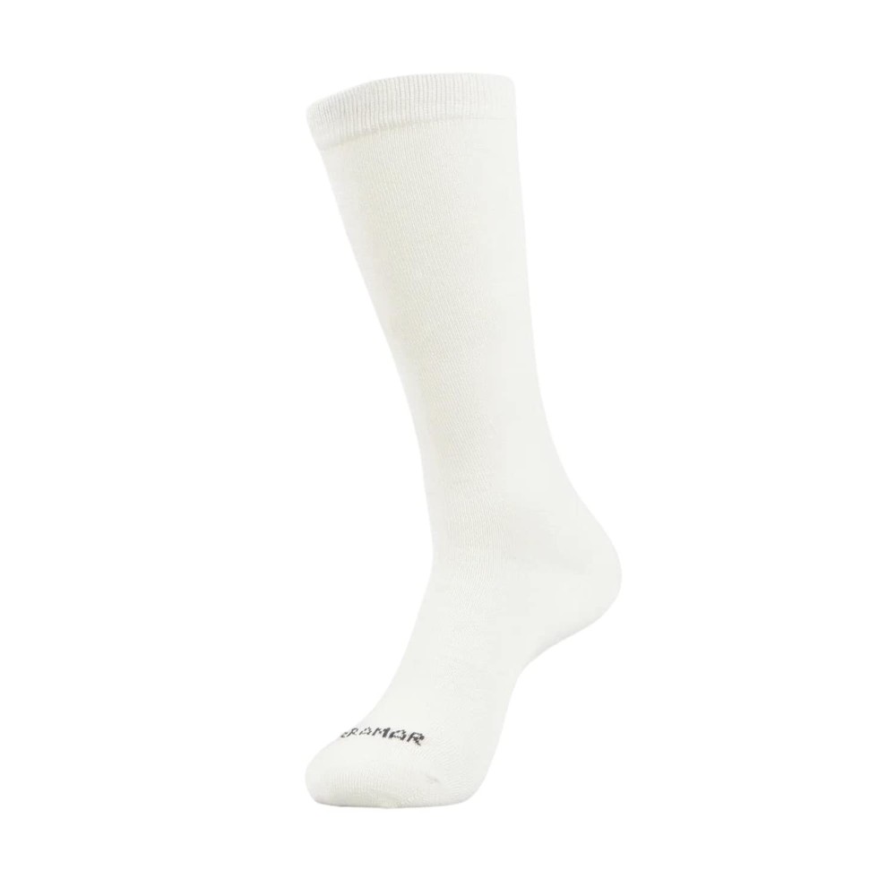 womens Thermasilk Mid Calf Liner Socks, Natural, Medium US