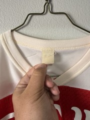 vtg 70s 80s BETA SIGMA PHI T SHIRT Sorority Mesh Ringer 24 Jersey Red L