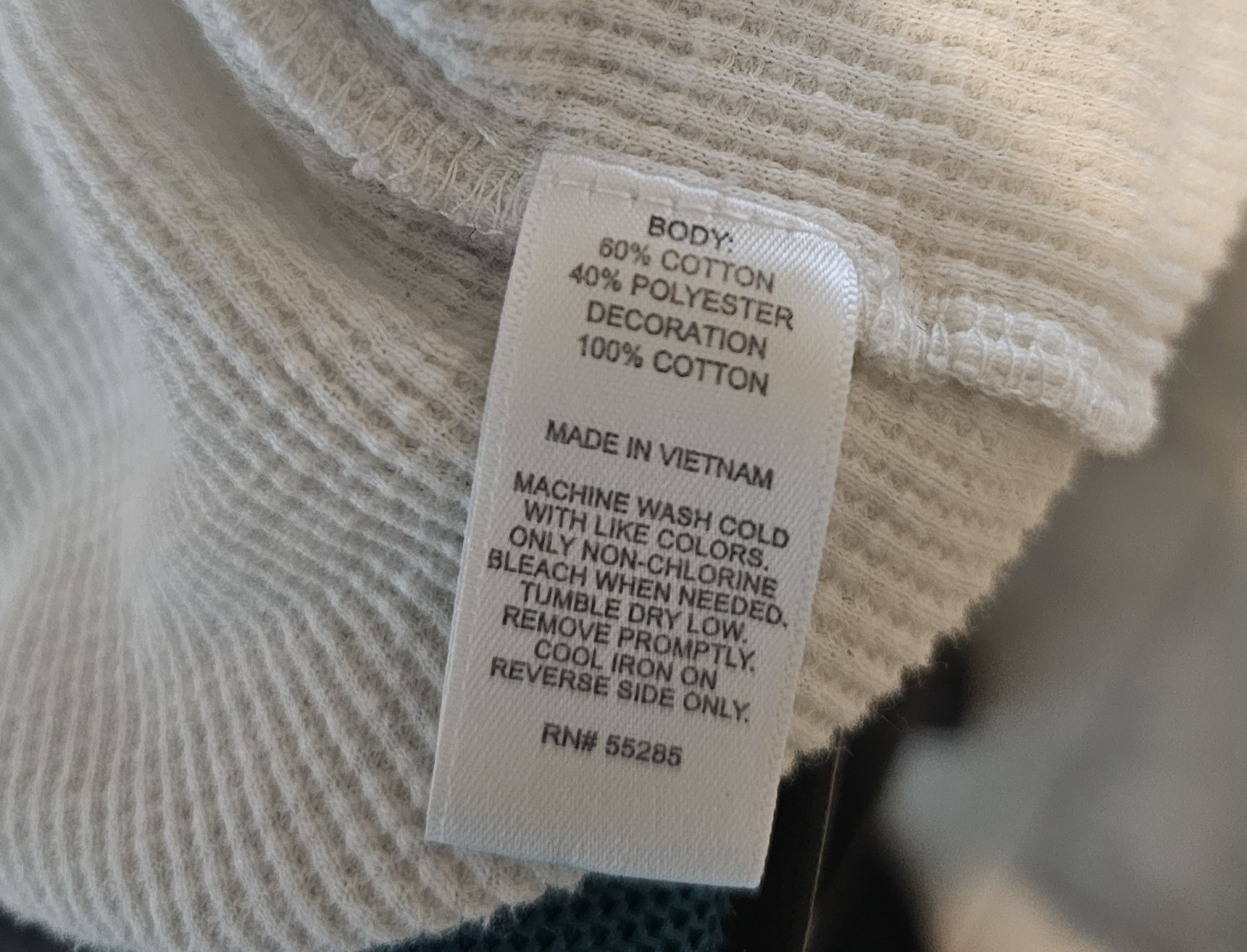 Express Henley Mens Long Sleeve Shirt Oatmeal Cream Medium gallery