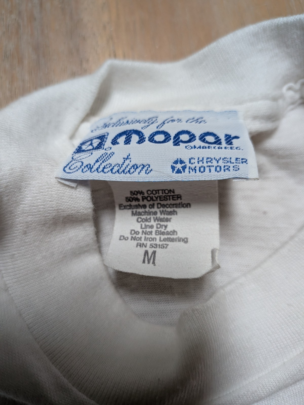 VTG 80s Mopar Performance T Shirt Mens M OEM Logo Single Stitch USA gallery