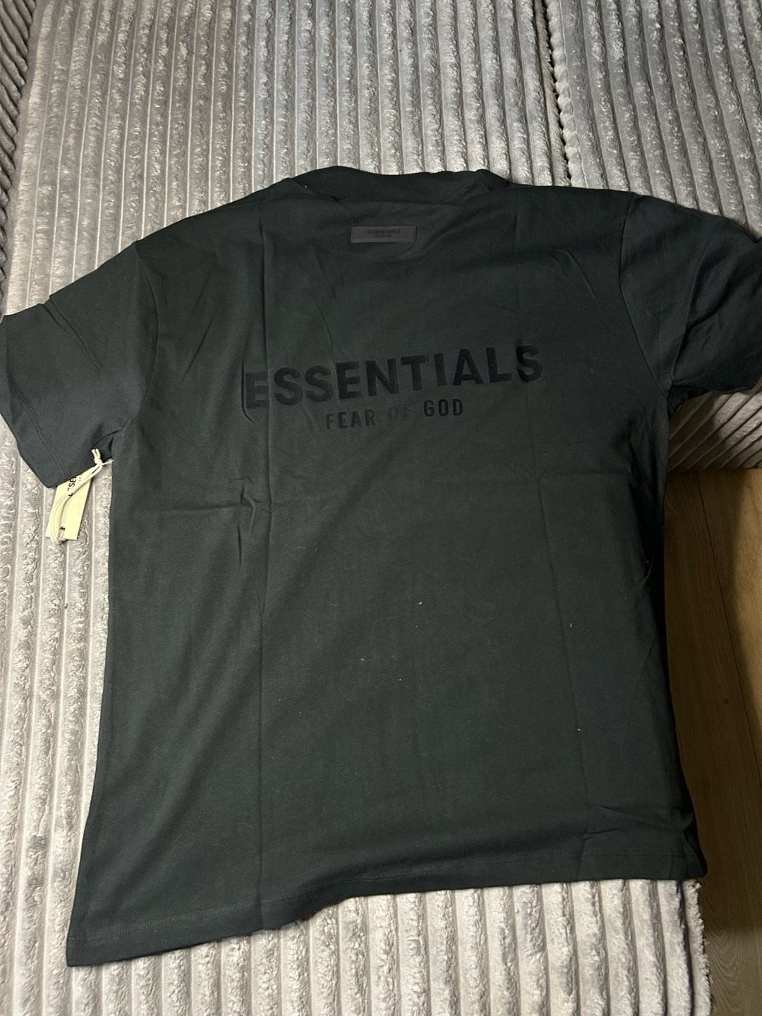 Fear of God Essentials T-Shirt Stretch Limo Black gallery