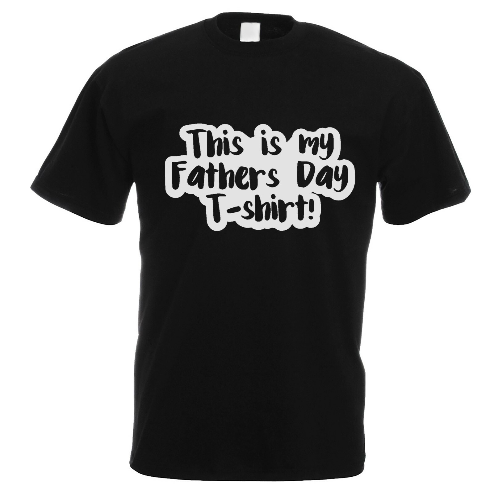 This is my Fathers day T-shirt Design Birthday Mens Black T Shirt XTSN283 gallery
