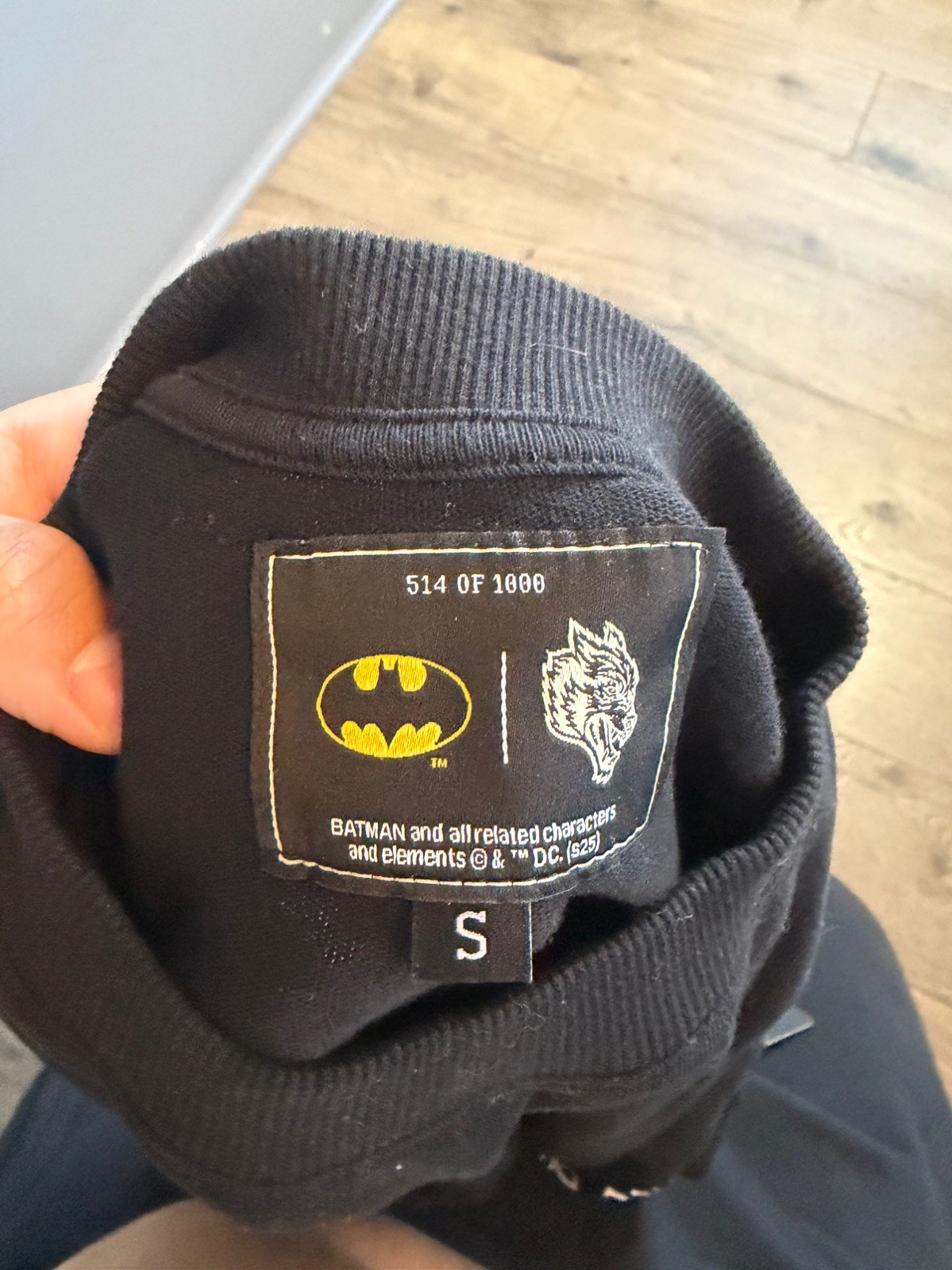 Darc Sport X Batman Collab - Long sleeve Tee - NEW - Gray - Small - True To Size gallery