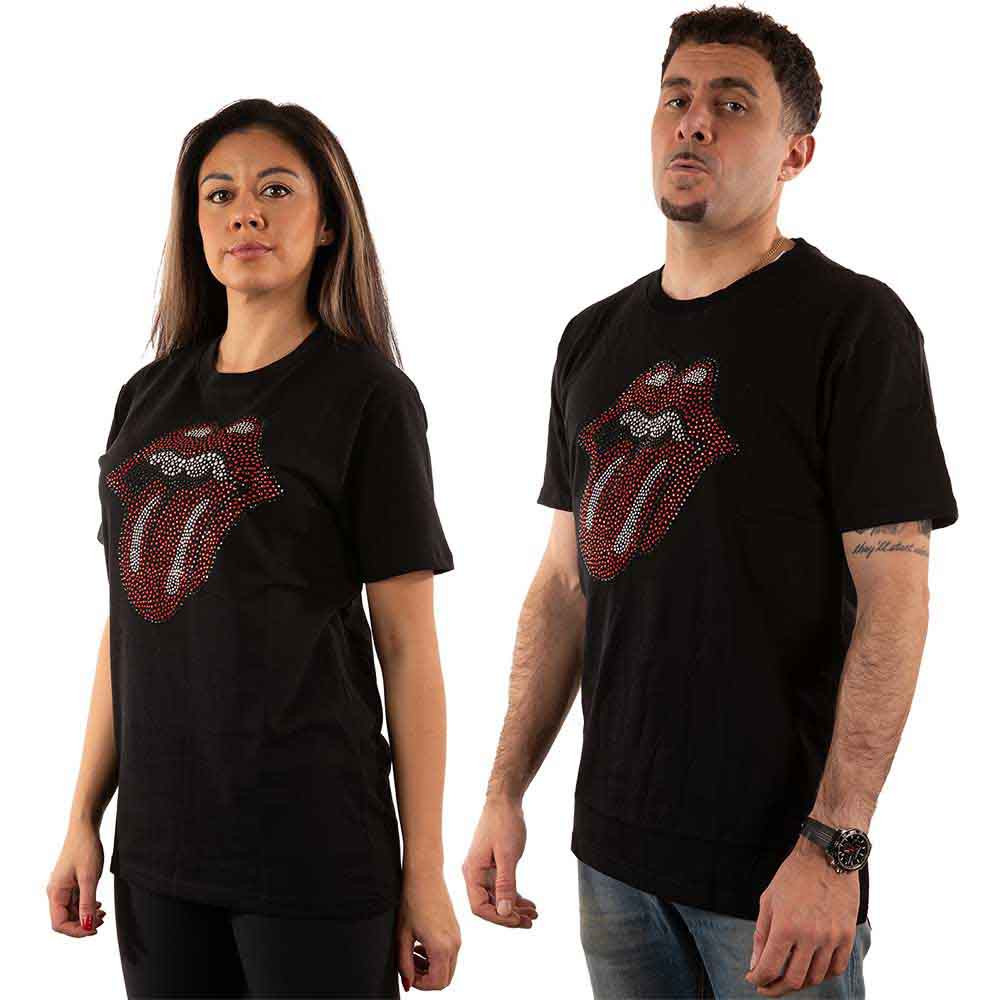 The Rolling Stones Classic Tongue Official Tee T-Shirt Mens Unisex