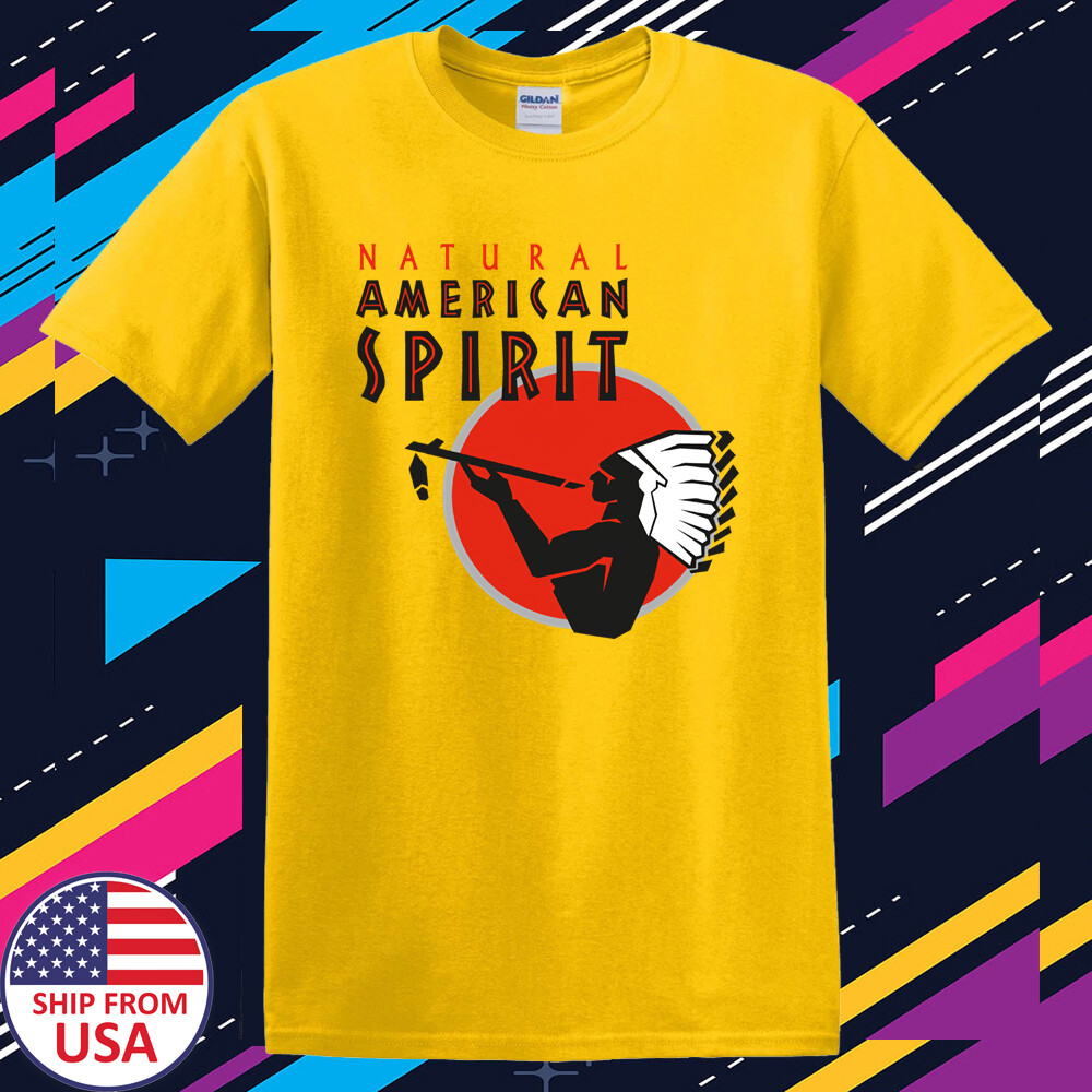 Natural American Spirit Mens Daisy Yellow Size S-5XL