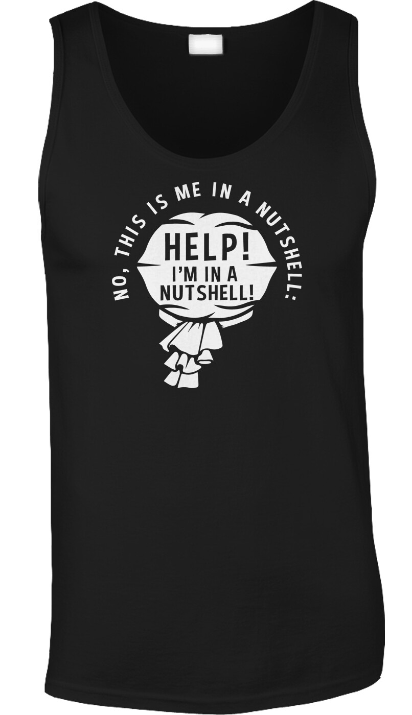 In A Nutshell Funny Movie Quotes Powers Comedy Spy Groovy 90s Evil Fan Mens Tank