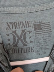 Affliction Xtreme Couture Men’s SMALL Y2K T-Shirt Short Sleeve Graphic Tee