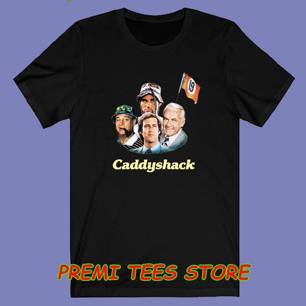 Caddyshack Golf Movie Men’s Black Size S-3XL