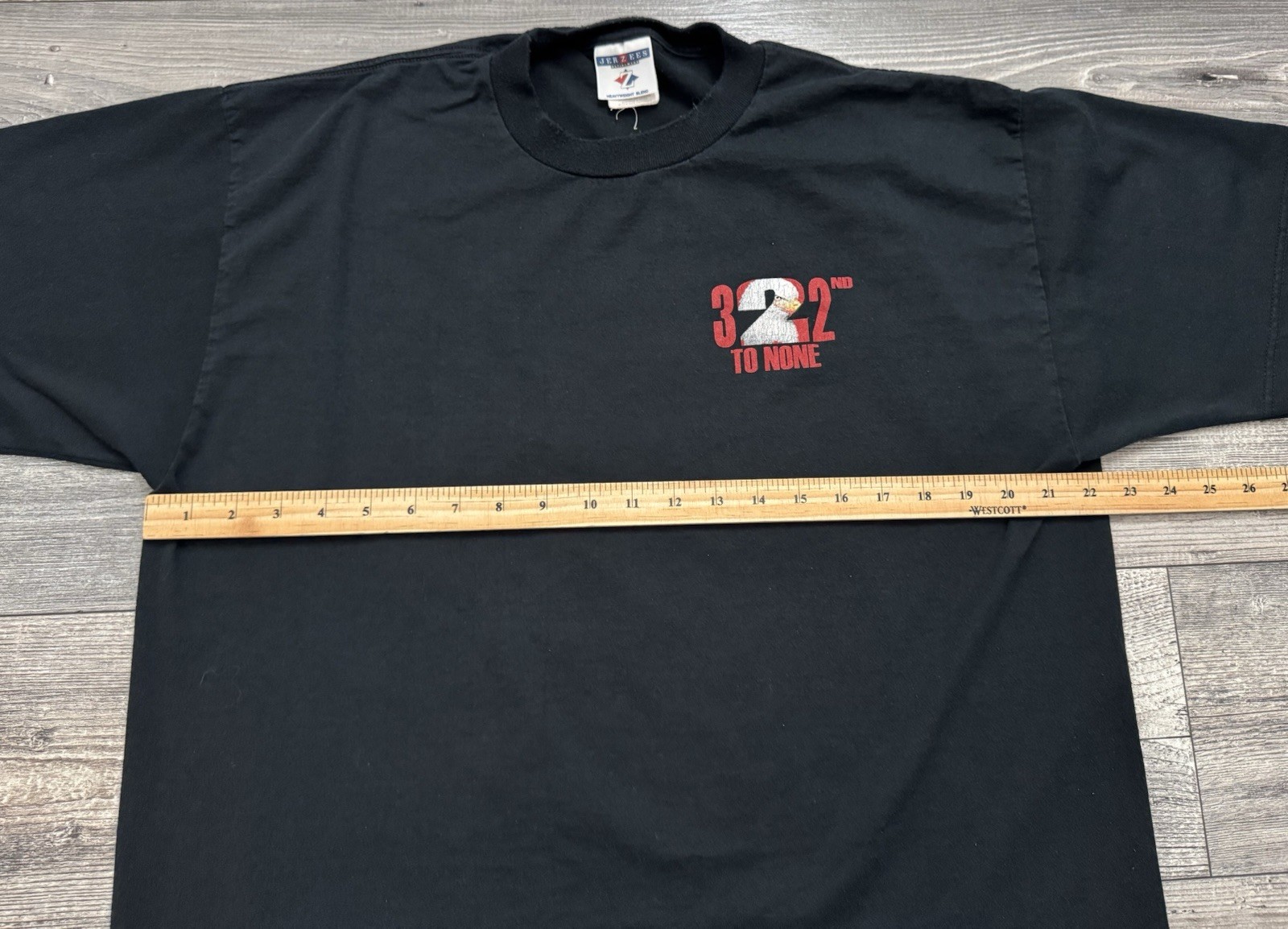 322nd TRS Training Squadron Shirt Mens Size XL Second To None Eagle Black Tee gallery