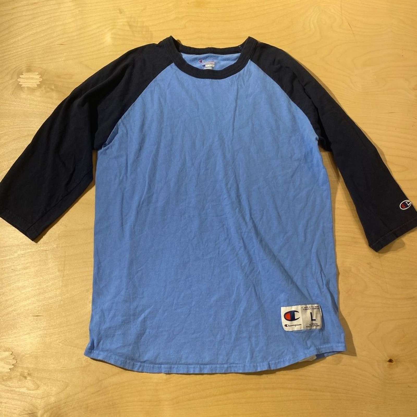Champion Two-Tone Blue and Black Shirt Large (DI) gallery
