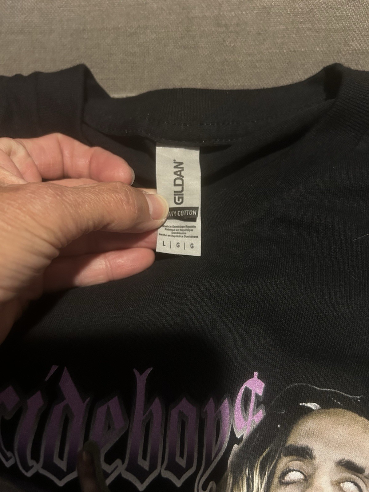 G59 Suicideboys Grey Day 2023 Graphic T-Shirt Large Black Rap Hip Hop gallery