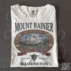 Vintage Mount Rainier Washington Graphic Comfort Tee