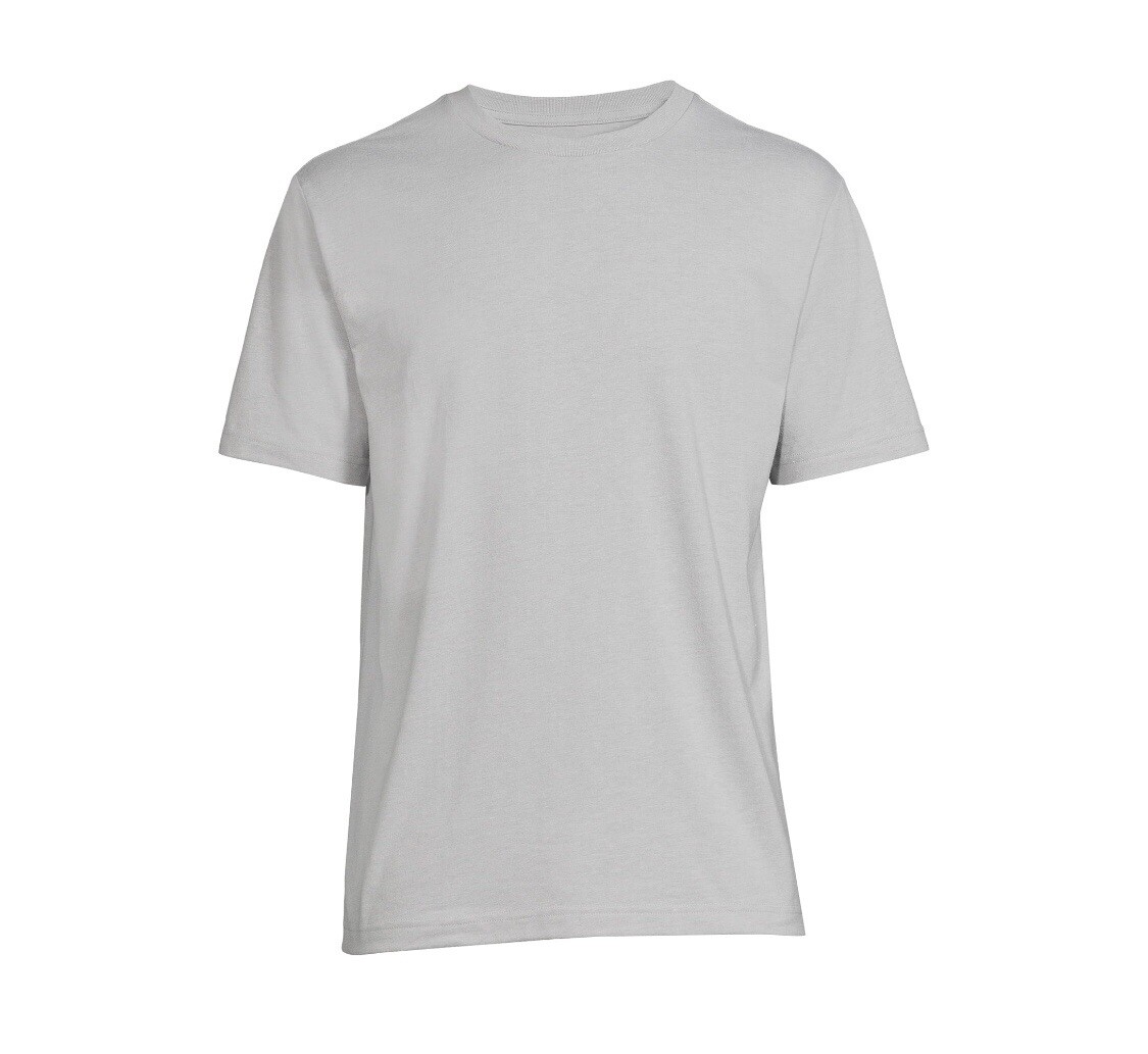 GEORGE T-Shirt Mens 3XL 54-56 Moisture Wicking Gray Crew Neck Short Sleeve New
