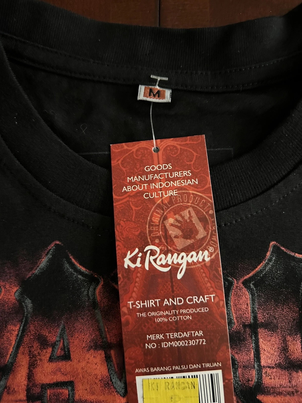Warok Ponorogo Shirt M Medium Ki Rangan NEW NWT Indonesia Reog gallery