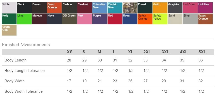 Badger B-Core T-Shirt with Sport Shoulders 4120 S-4XL Moisture Wicking Polyester gallery