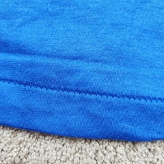 Screen Stars Silver Warrior Graphic T Shirt XL Blue 50 Cotton 50 Poly made usa
