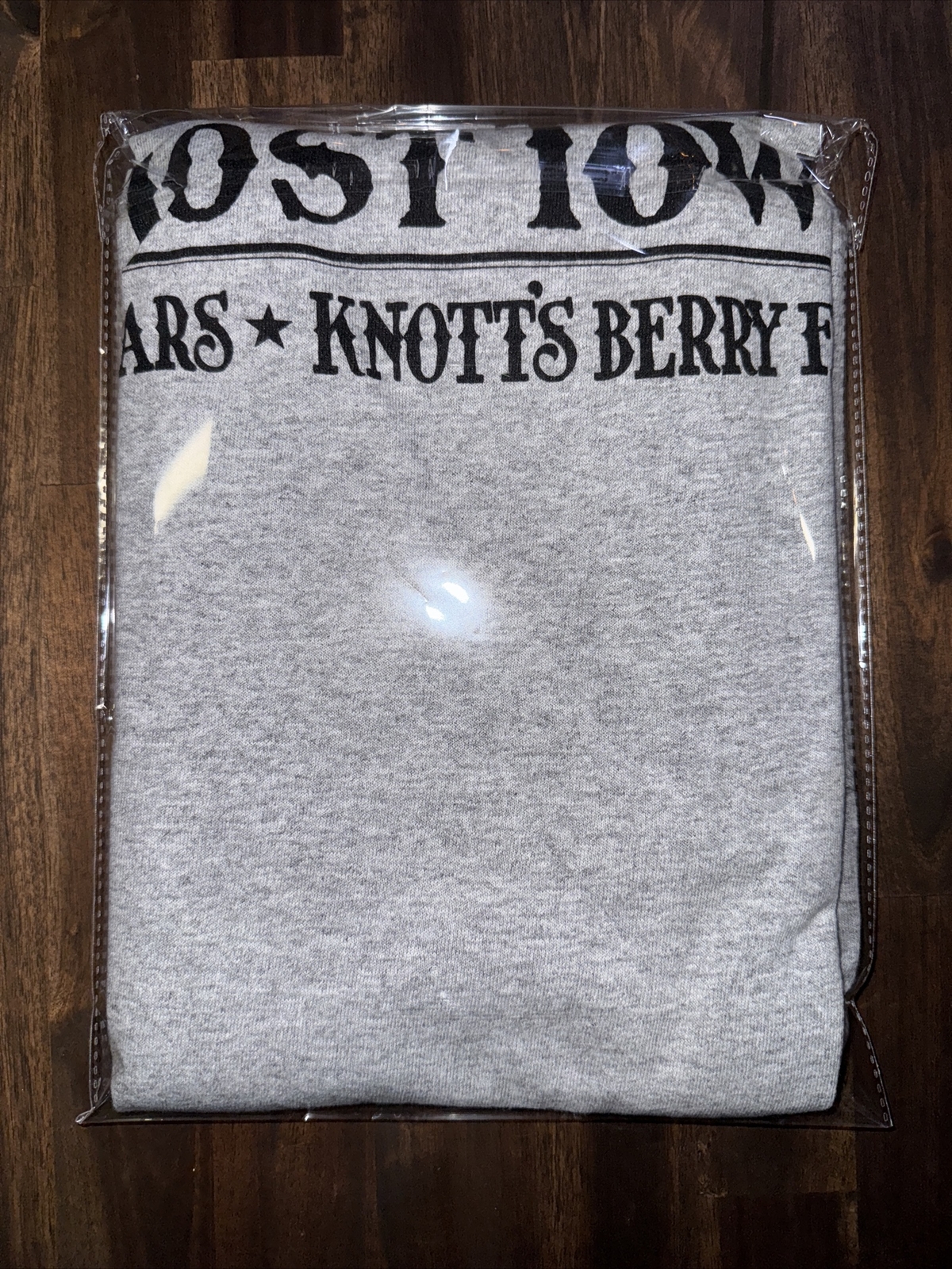 2XL KNOTT’S BERRY FARM Shirt Ghost Town 75 Years OLD WEST Adult Tee NWOT Knotts gallery