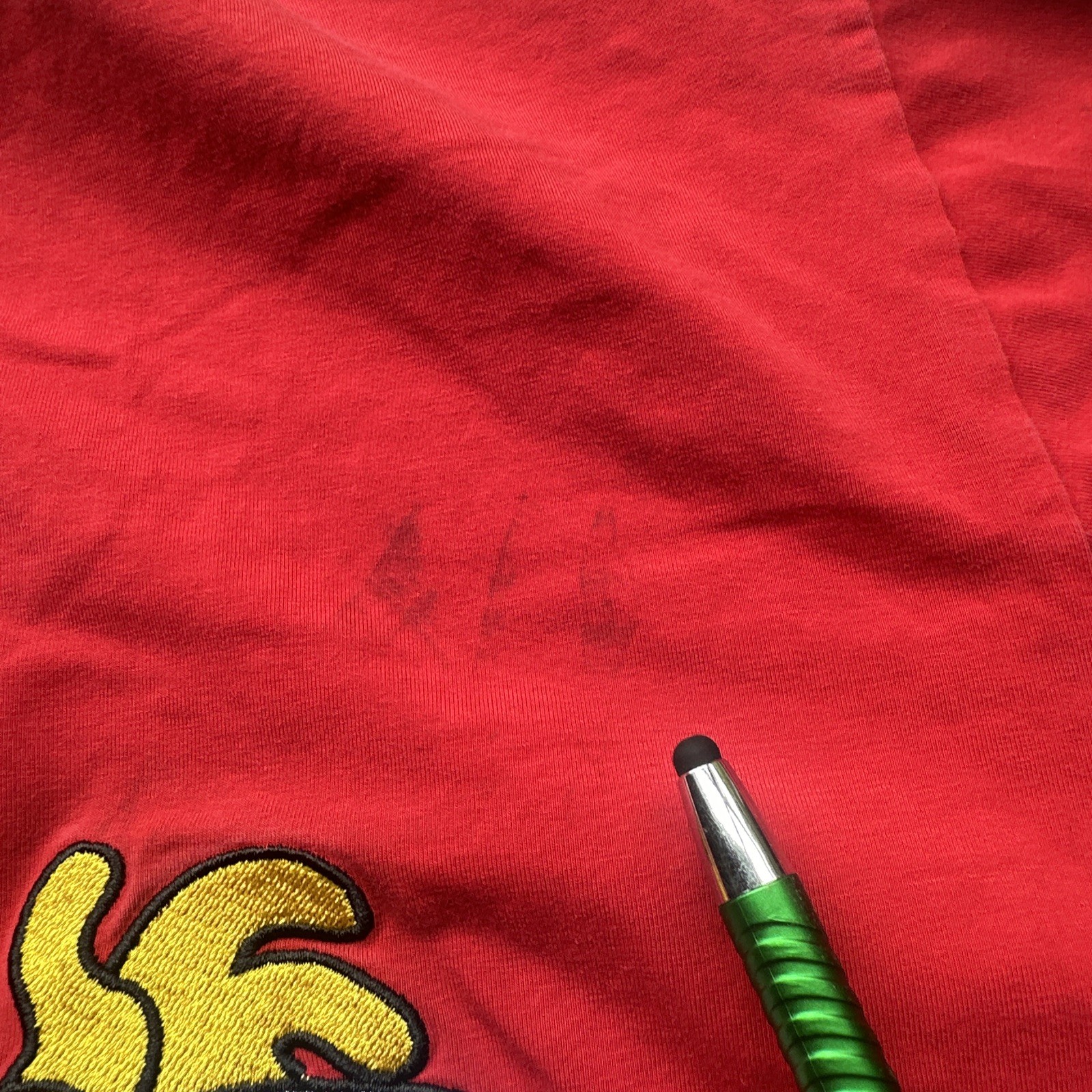 MAKOBI shirt Street Wear Frenemies Embroidered Patch Textured ReD WTF Cat 3XB gallery