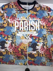 Size 4XL Parish Nation Multicolor Tshirt White Graphics Urban Streetwear