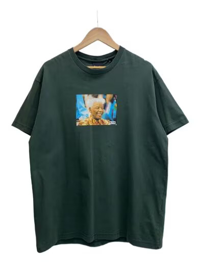 KITH T-shirt / L / Cotton / Green / Print / 21-071-060-0003-3-0 / Mandela Day