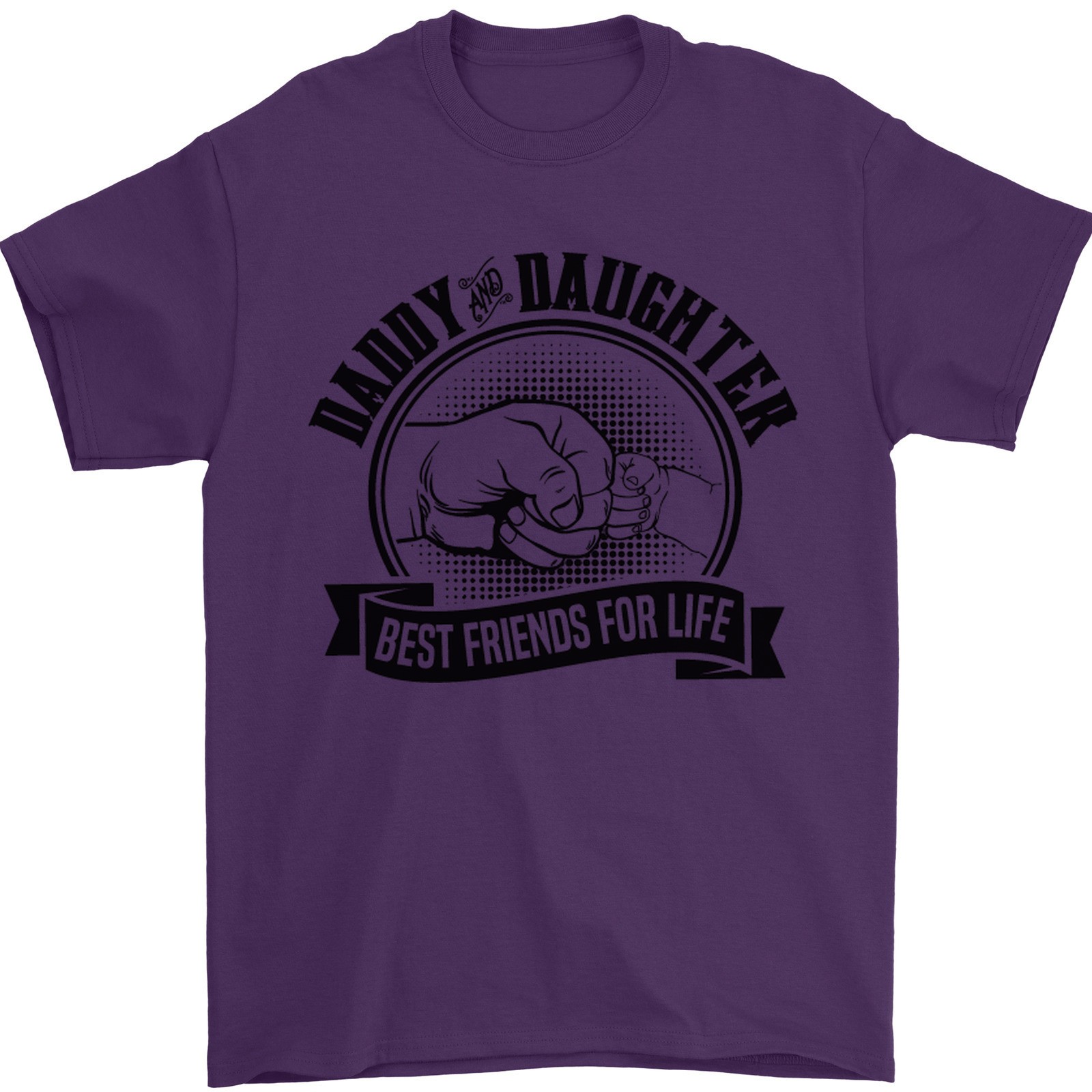 Daddy & Daughter Best Friends Fathers Day Mens T-Shirt 100% Cotton gallery