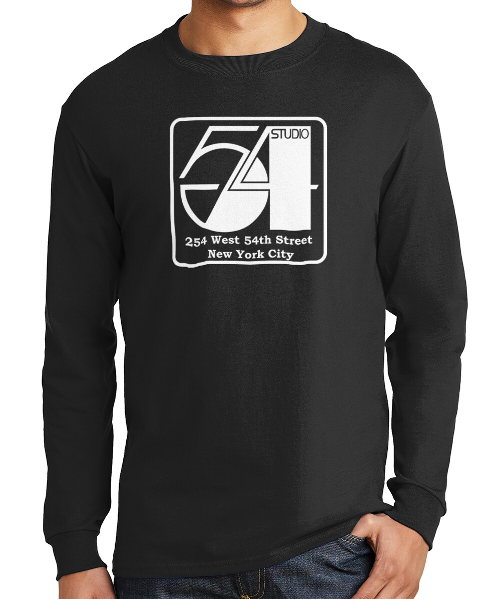 Studio 54 Long Sleeve T-Shirt 70s New York Disco Nightclub on S-3XL Cotton Tee gallery
