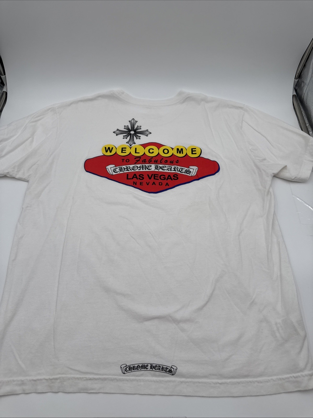 Chrome Hearts Las Vegas Exclusive Welcome To Fabulous Las Vegas Tee Size XL Used gallery