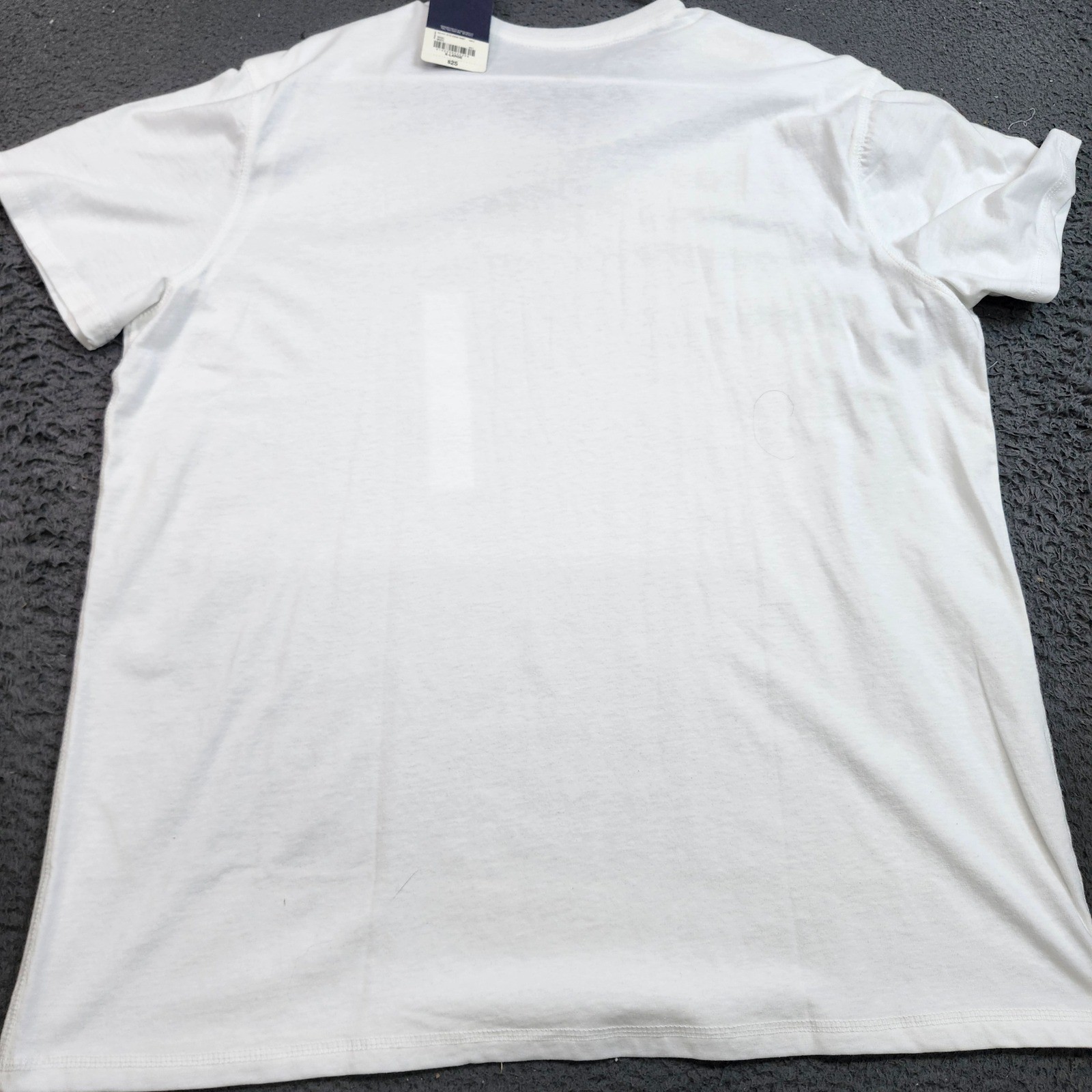 St Johns Bay Mens XL White Super Soft Crew Neck Short Sleeve T-Shirt New 302261 gallery