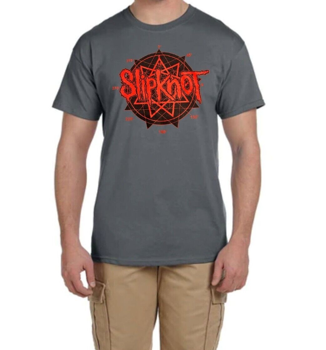 Slipknot 360 Degree Pentagram Men's T-Shirts (Multiple Variations) gallery