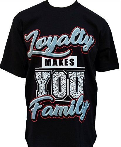 MENS SHOP PRIVATE LABEL Loyalty Makes You Family Mens Heavyweight T-Shirt Printe gallery