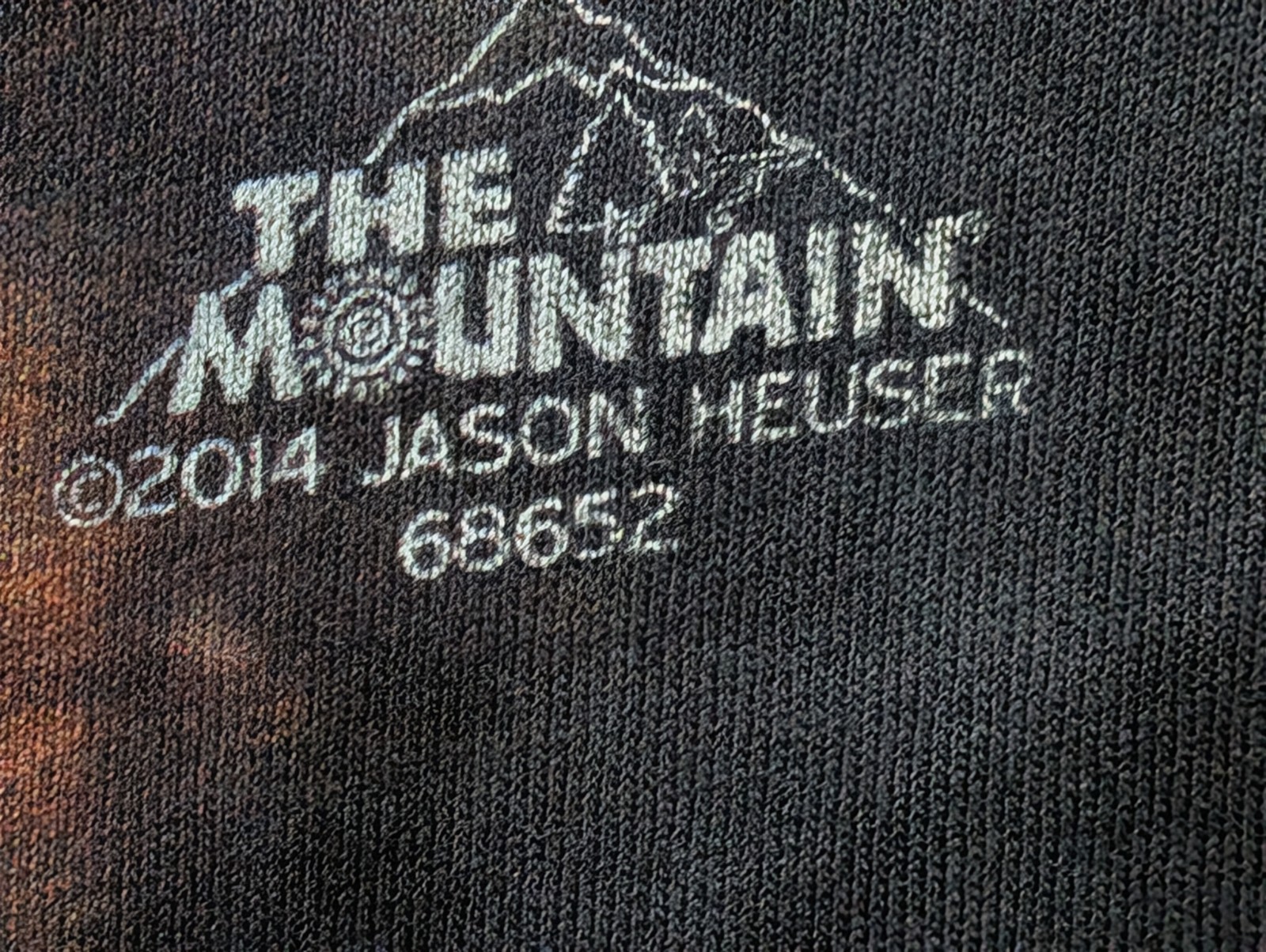 The Mountain Mens T-shirt Blue Ronald Reagan Dinosaur Retired Logo 2XL 2026 NWOT gallery