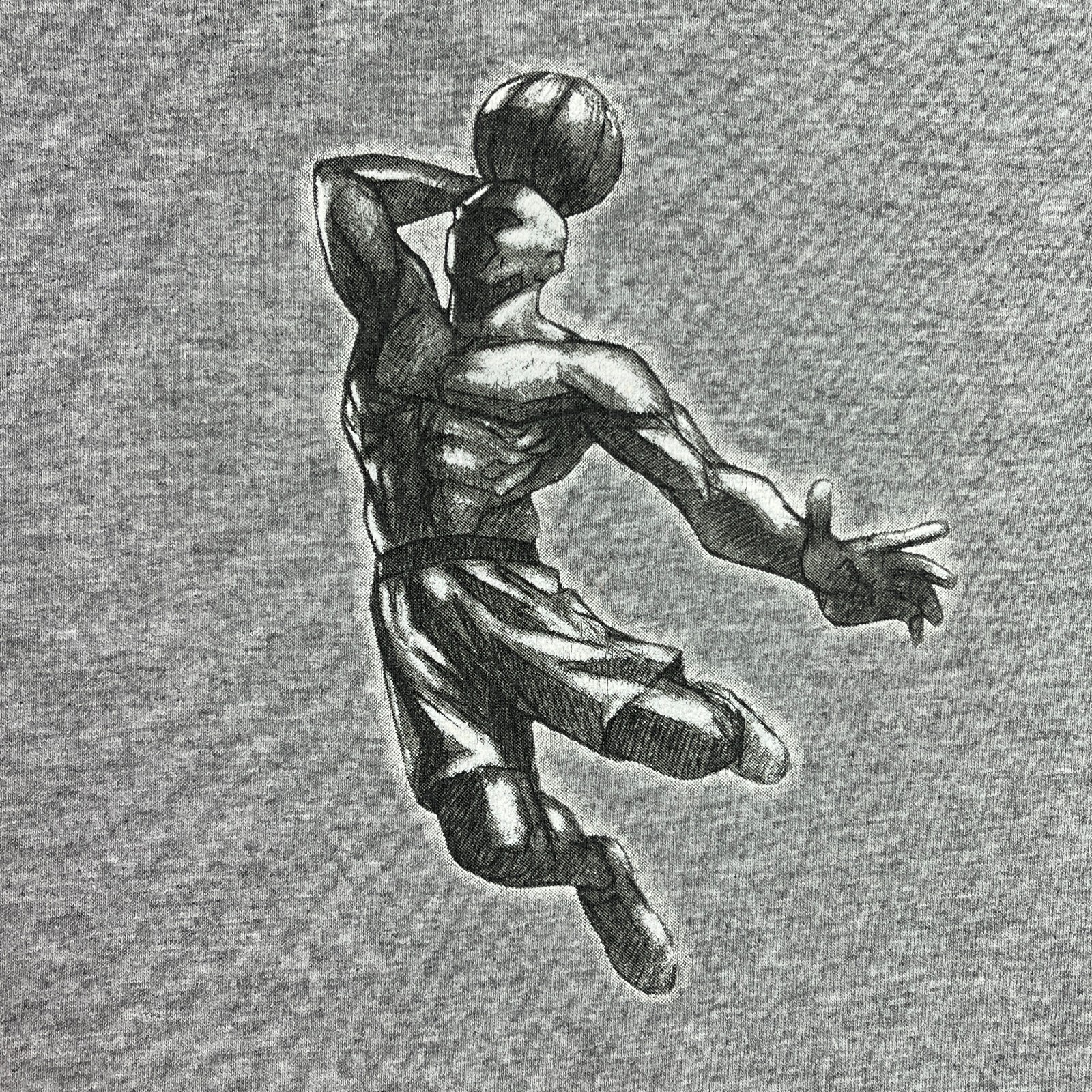 AND1 Basketball Men XL Gray Graphic Tee Athletic Sports Streetwear gallery
