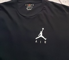 Jordan Tshirt Mens Medium Black Jumpman Air Logo Short Sleeve Standard Fit