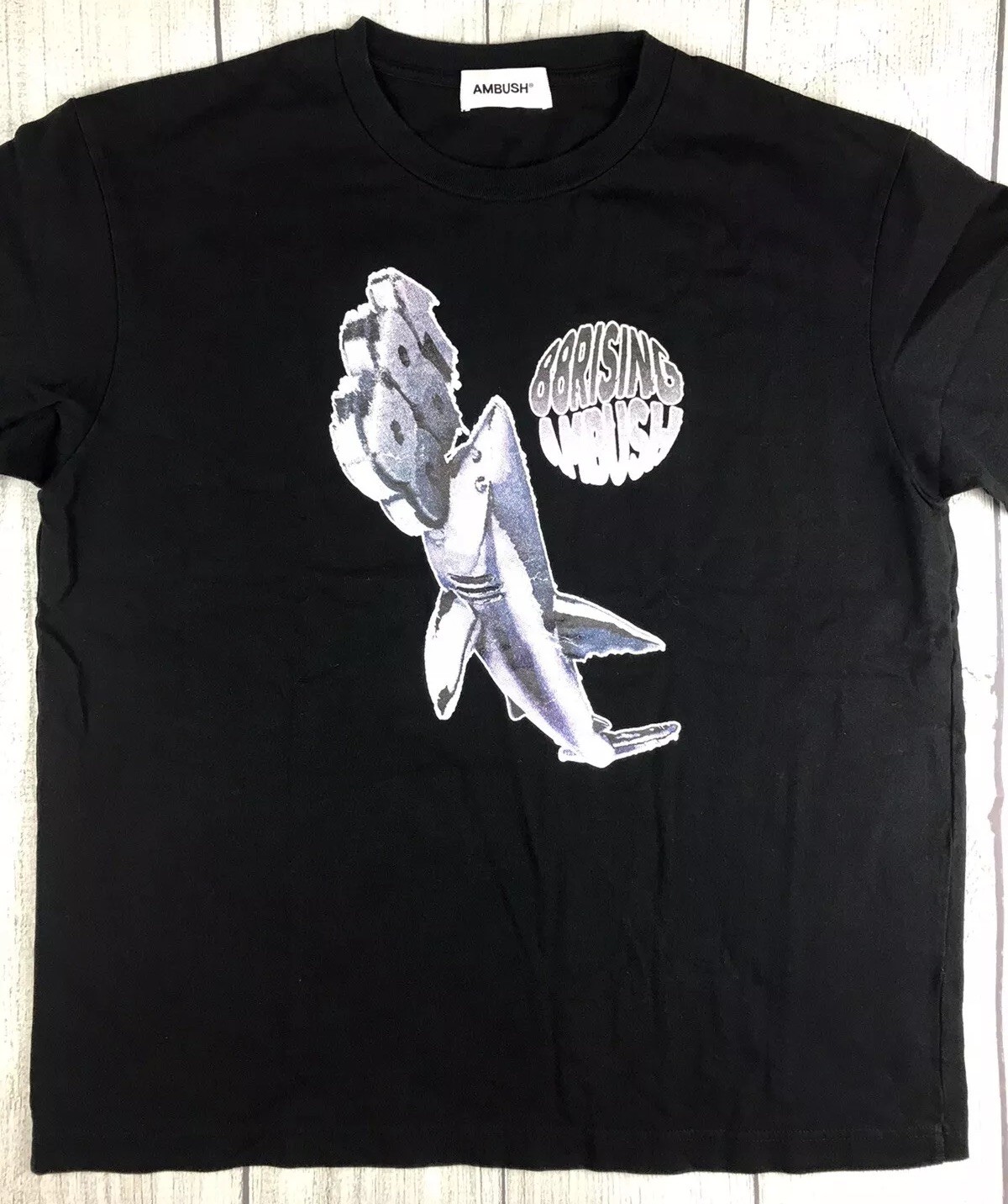 EUC! Ambush x 88Rising Head In The Clouds Graphic T-Shirt Black Sz XLarge XL
