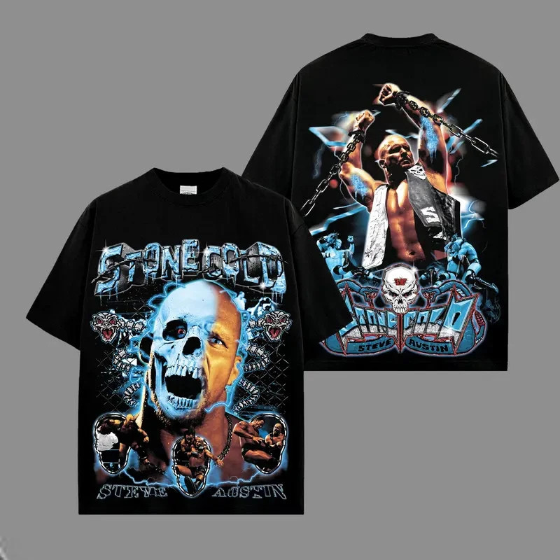 Vintage Stone Cold Steve Austin 3:16 Premium WWE Legend Premium Wrestling T Shir gallery