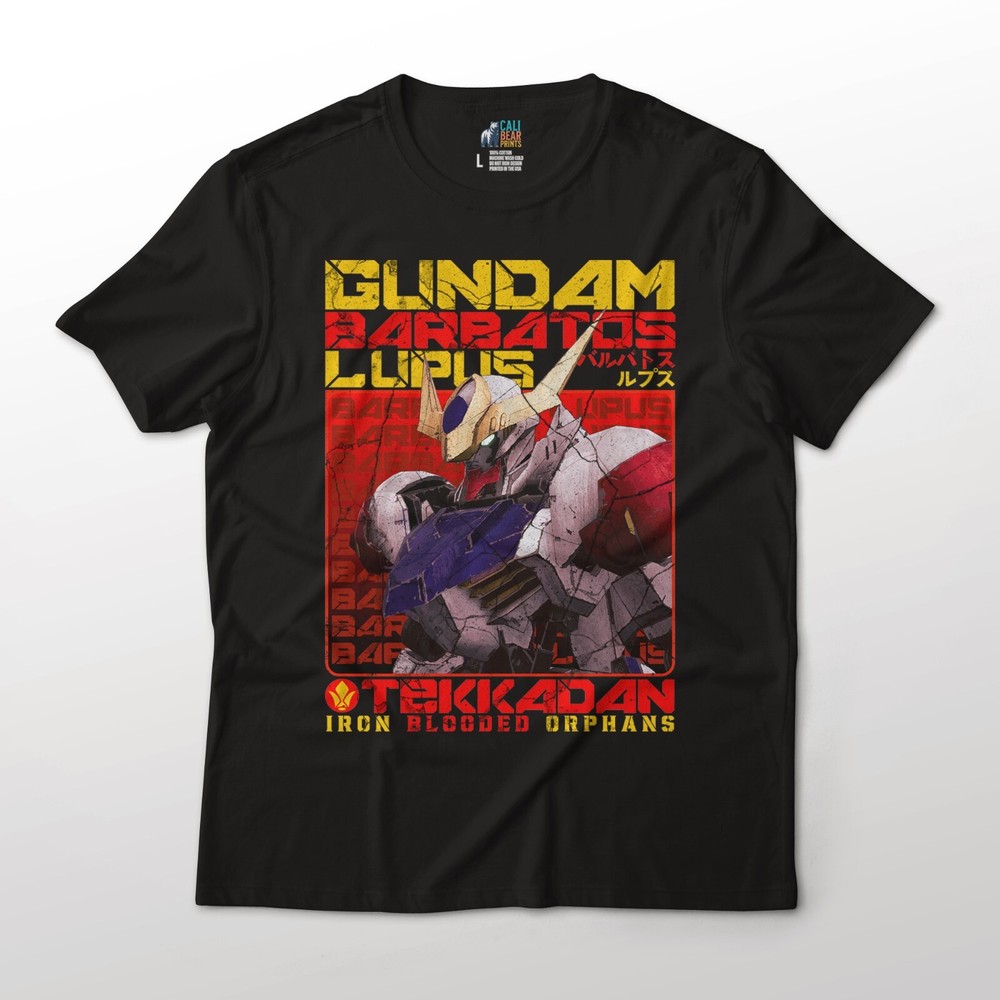 Gundam Barbatos Lupus – Iron Blooded Orphans Anime Graphic Art Cotton T-Shirt