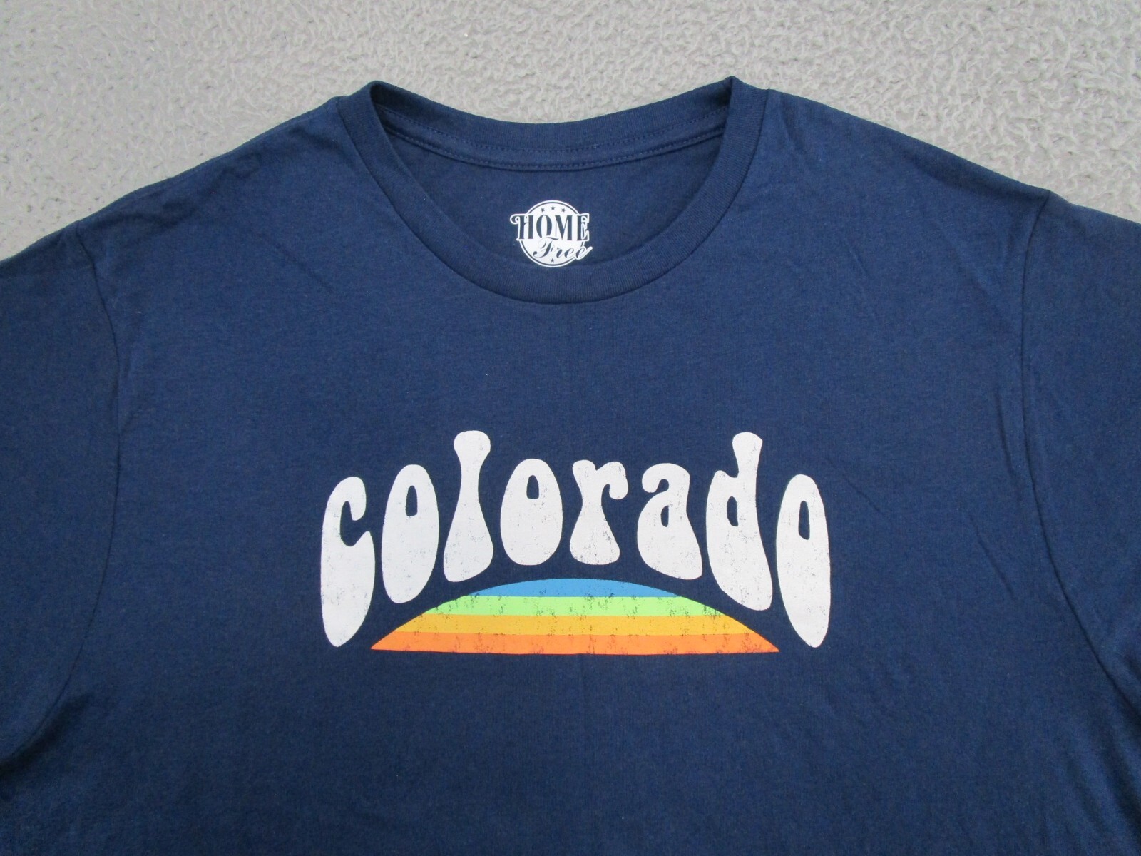 Home Free Colorado Spell Out T-Shirt in Men's Size 2XL Recycled Polyester NEW gallery