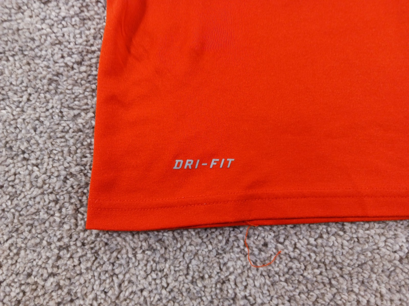 Nike Dri Fit Medium Mens Short Sleeve T-Shirt BG Recreation & Wellness Orange gallery