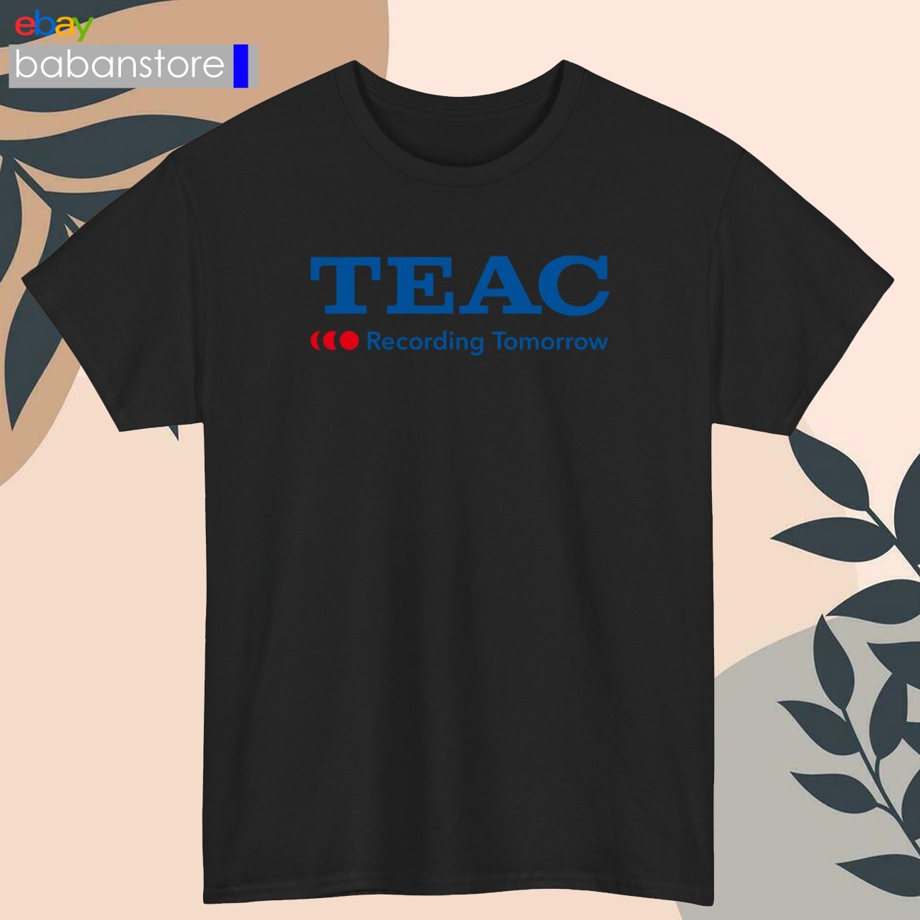 TEAC Corporation Electro Logo Black/White/Grey/Navy/Light Blue T-Shirt S-5XL gallery