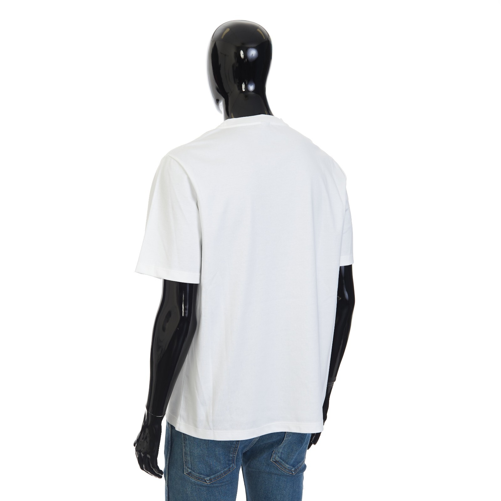 BERLUTI 690$ Embroidered Scritto T-shirt - White Cotton gallery